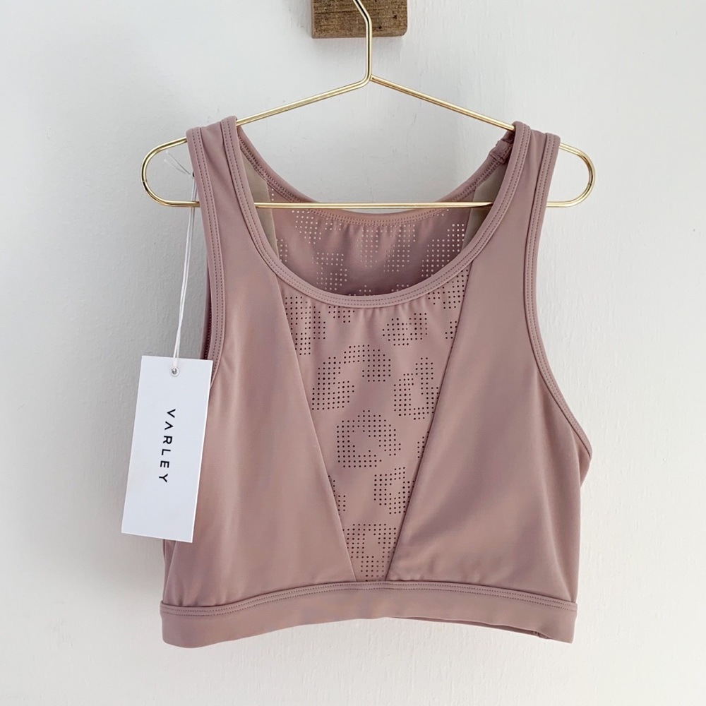 VARLEY Laser Cut Cheetah Sports Bra